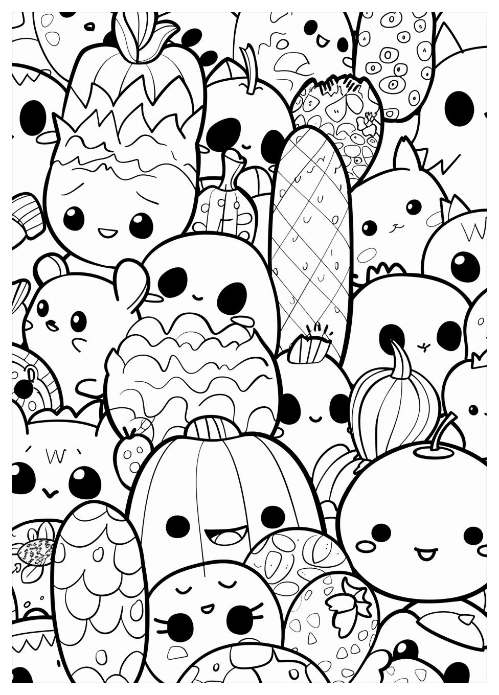Kawaii Coloring Pages-8