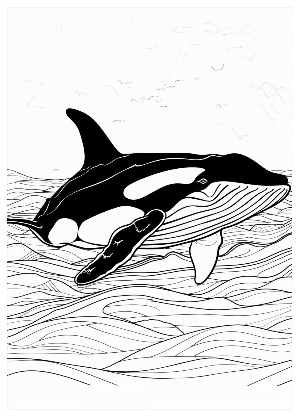 Killer Whale Coloring Pages-10
