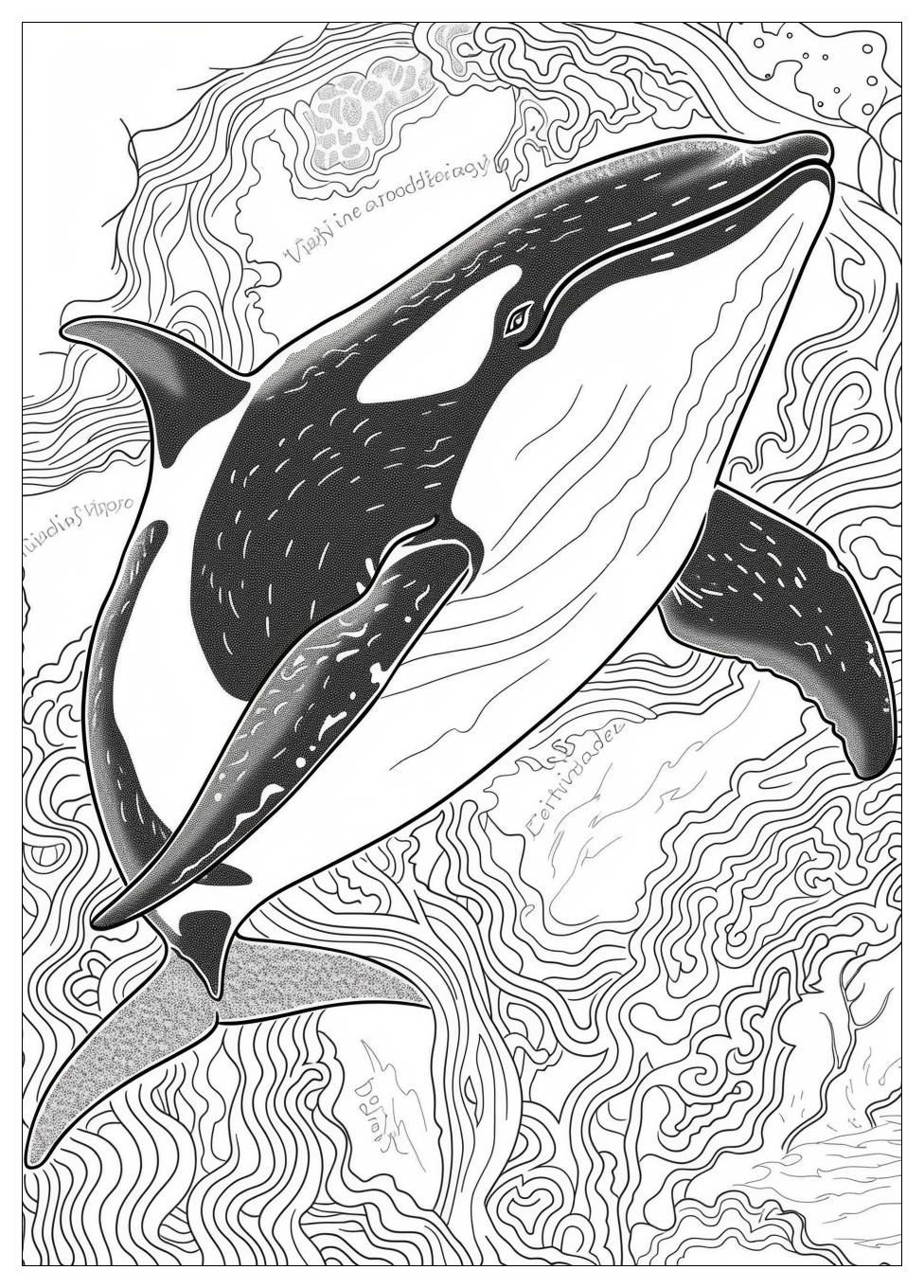 Killer Whale Coloring Pages-20