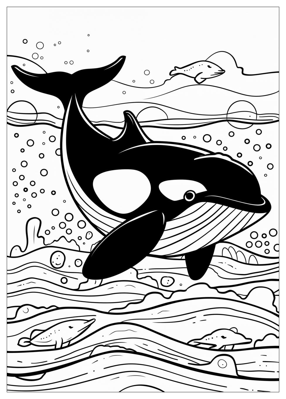 Killer Whale Coloring Pages-4