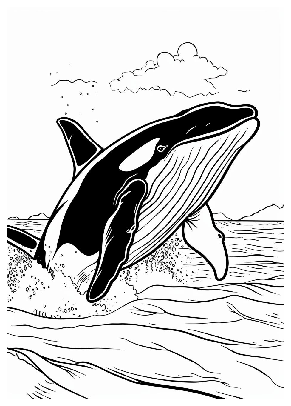 Killer Whale Coloring Pages-5