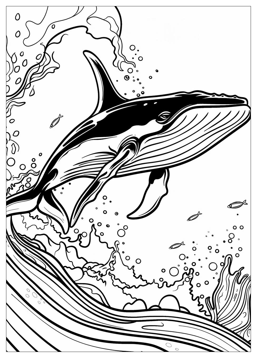 Killer Whale Coloring Pages-8