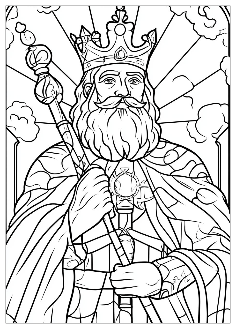 King Coloring Pages-10