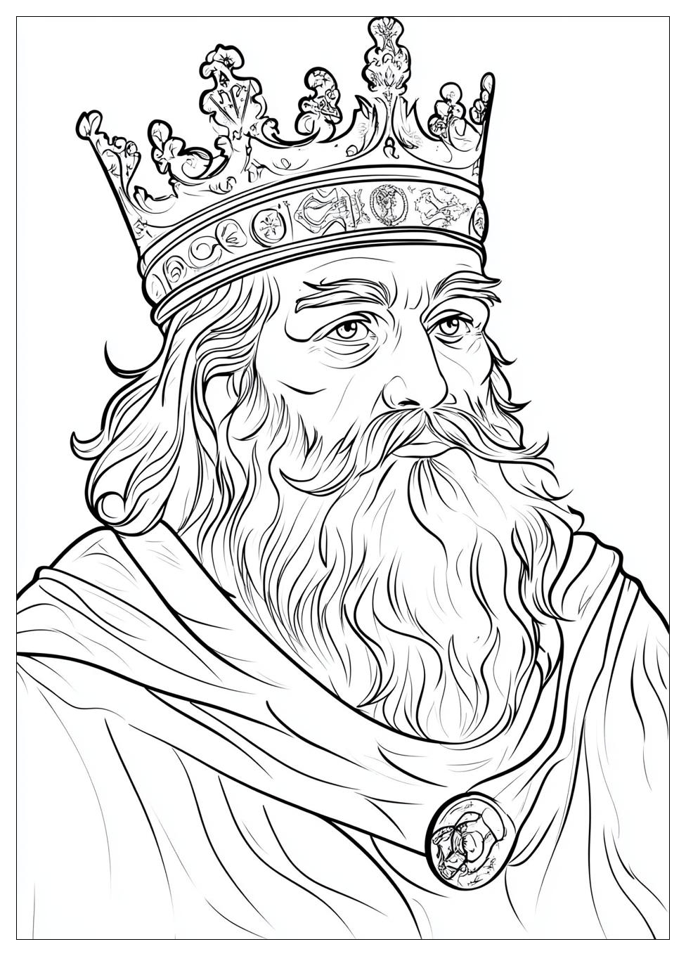 King Coloring Pages-11