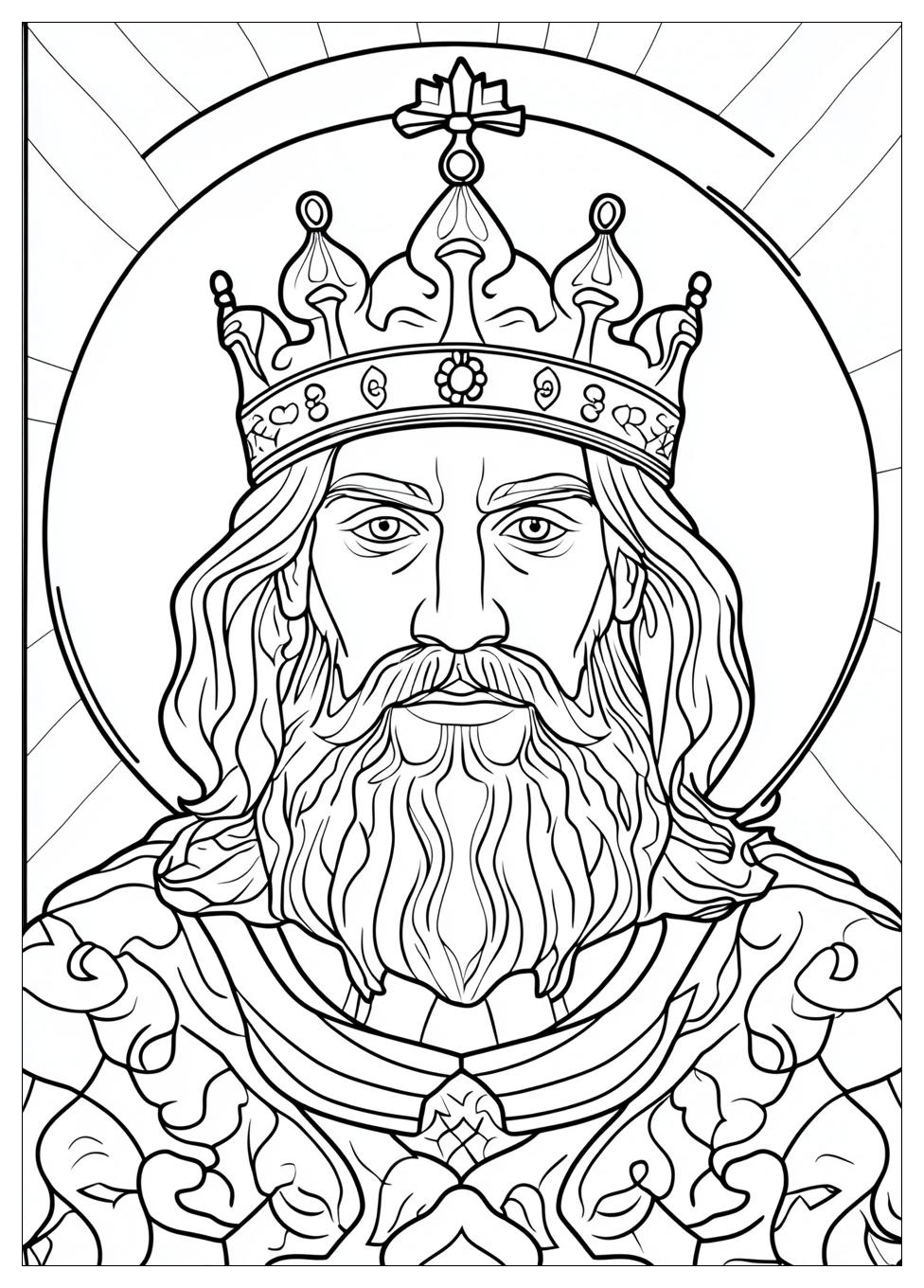 King Coloring Pages-13