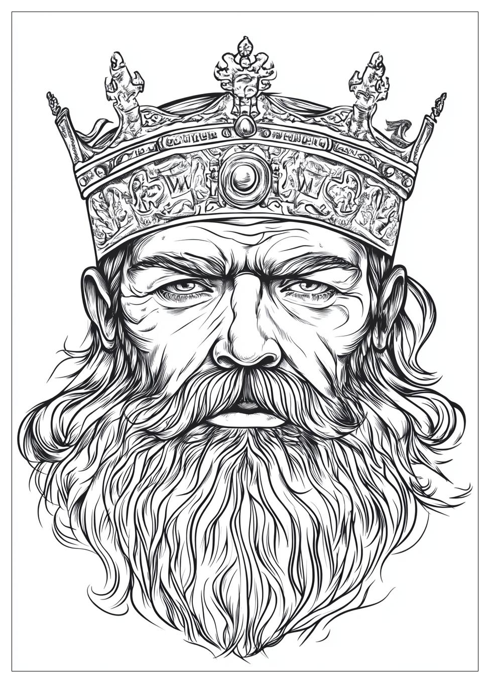 King Coloring Pages-17
