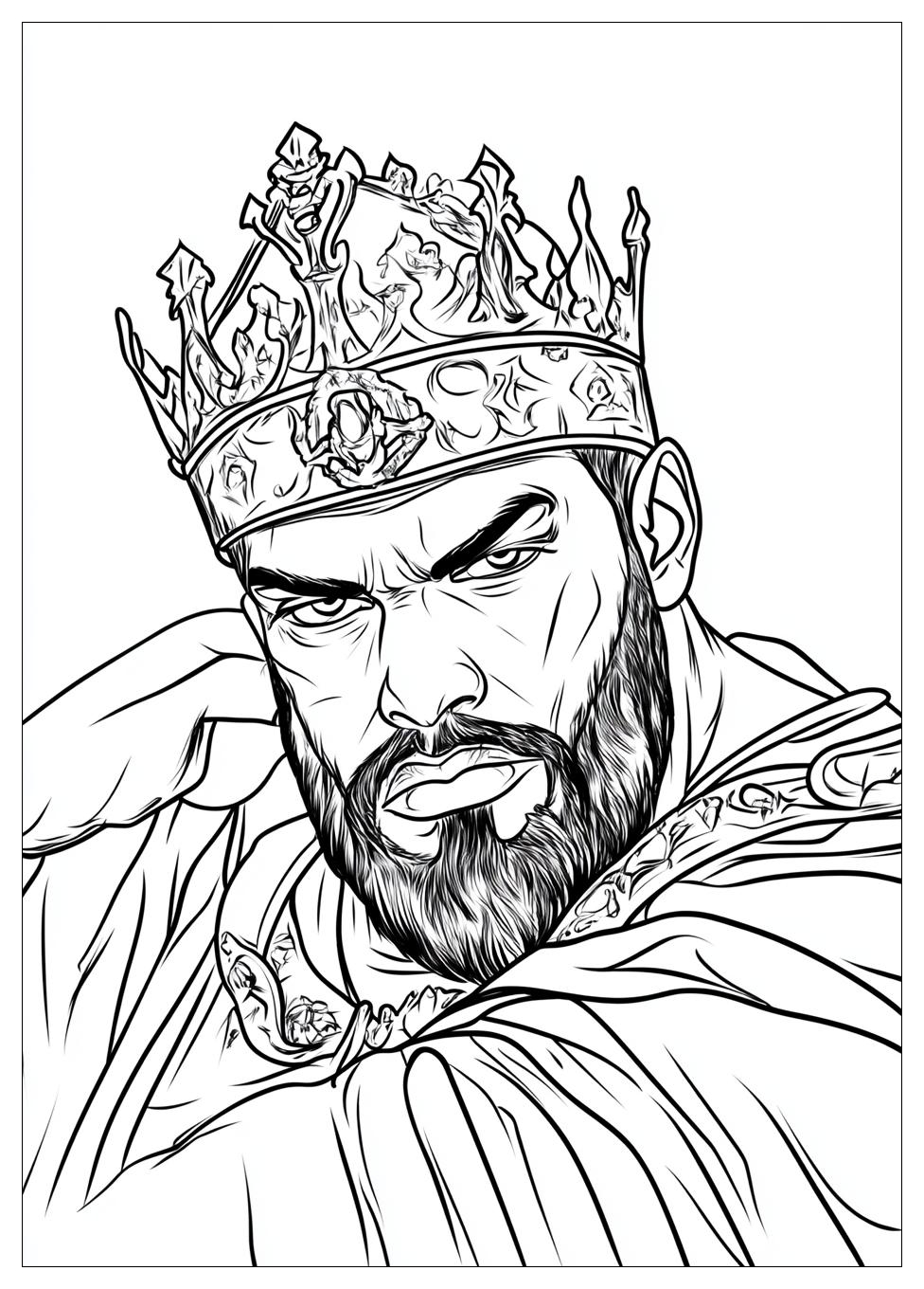 King Coloring Pages-19