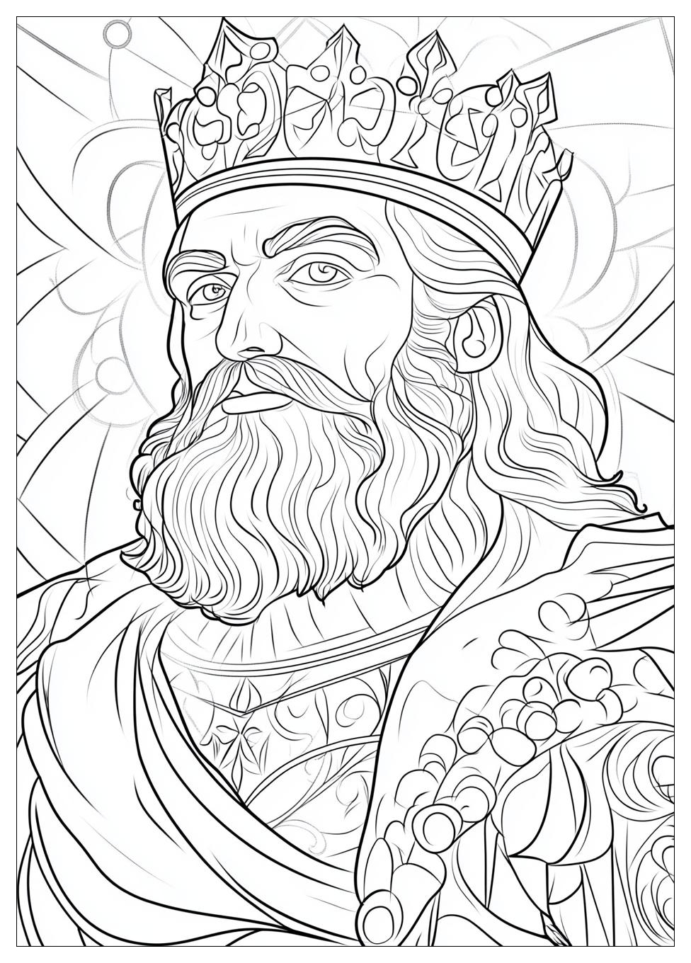 King Coloring Pages-20