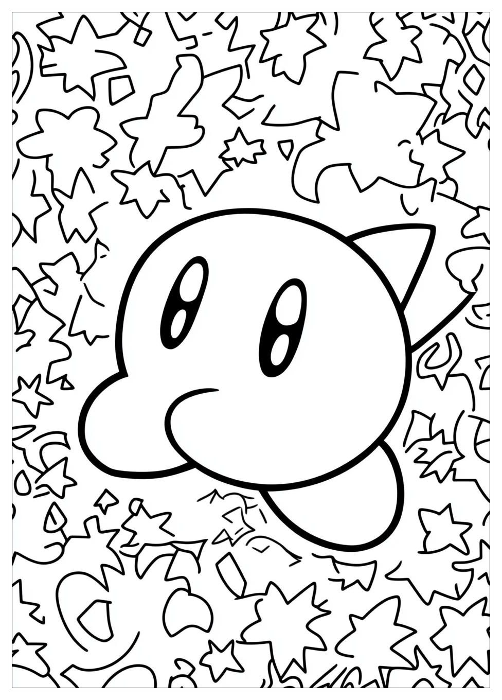 Kirby Coloring Pages-1