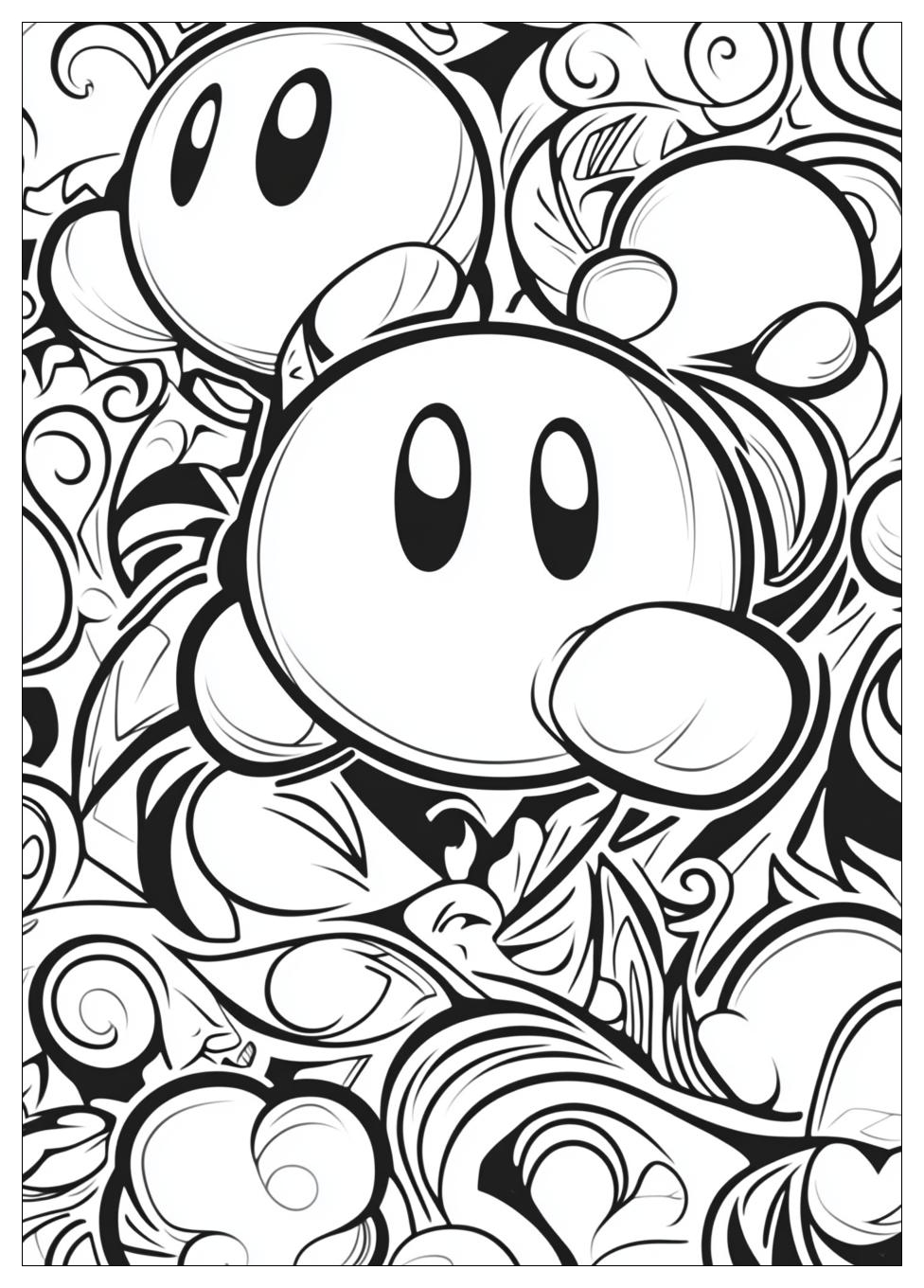 Kirby Coloring Pages-12