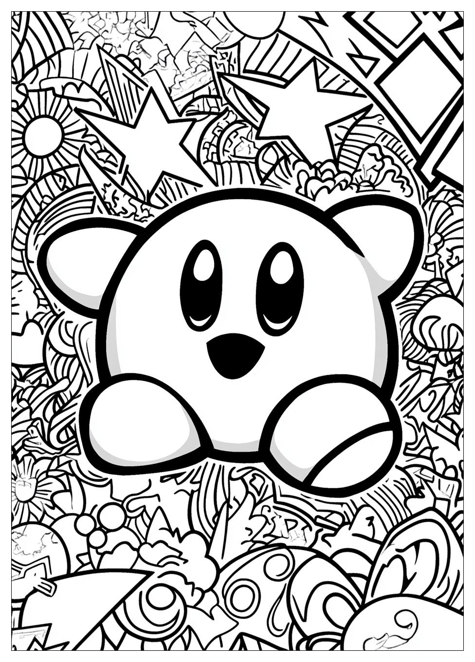 Kirby Coloring Pages-4