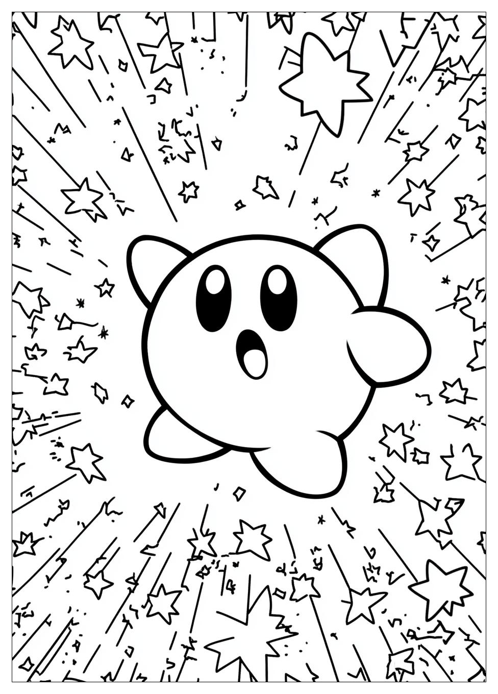 Kirby Coloring Pages-8