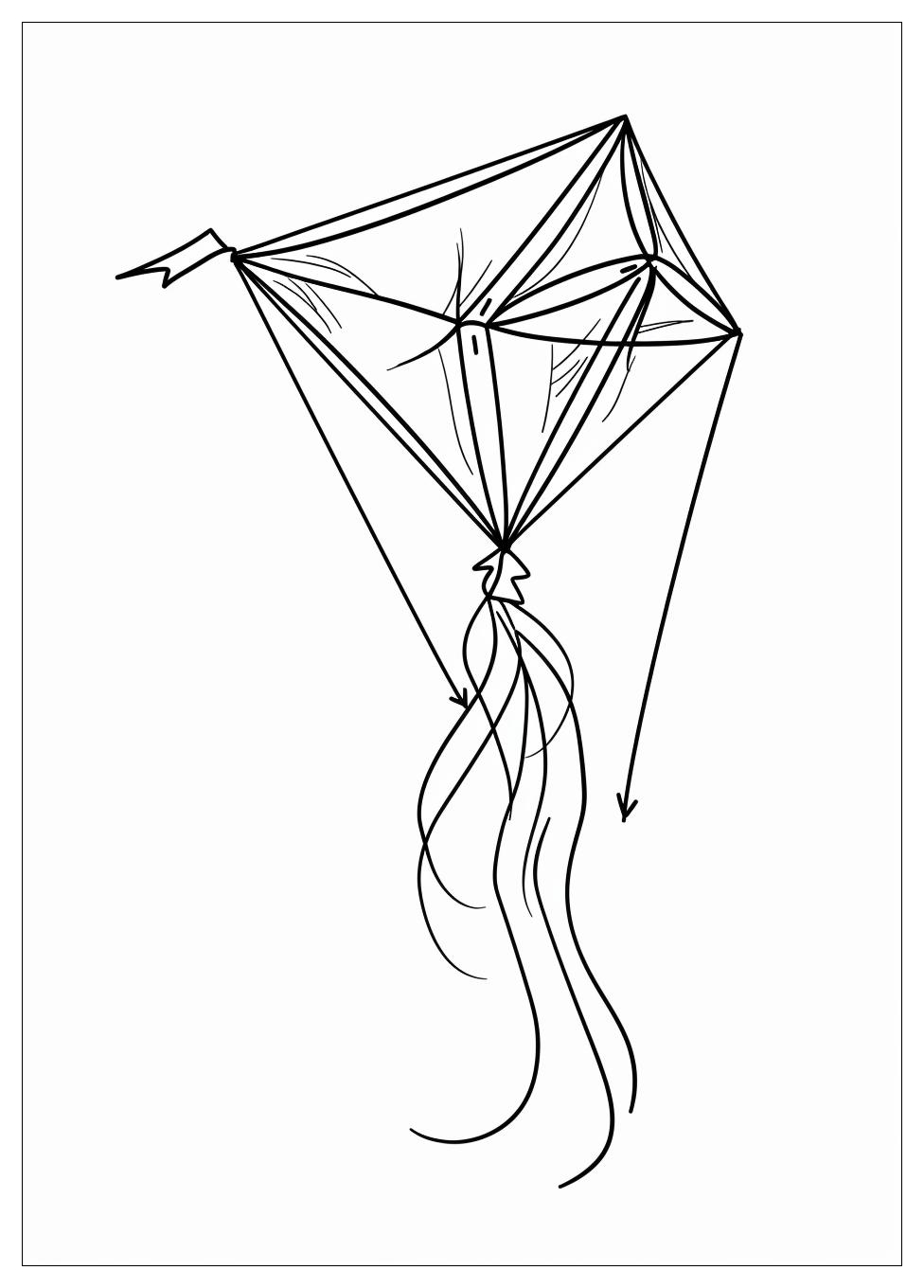 Kite Coloring Pages-1