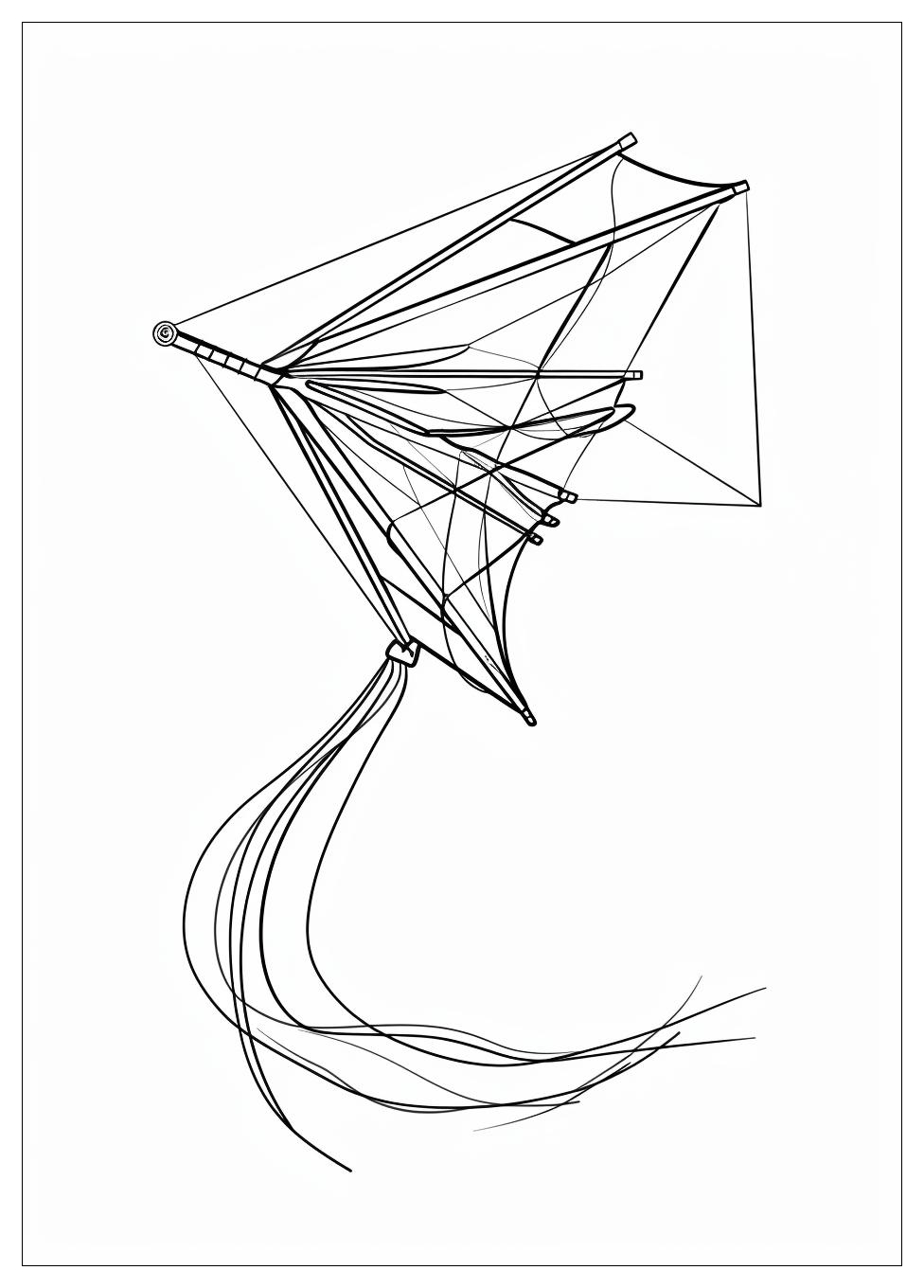 Kite Coloring Pages-3