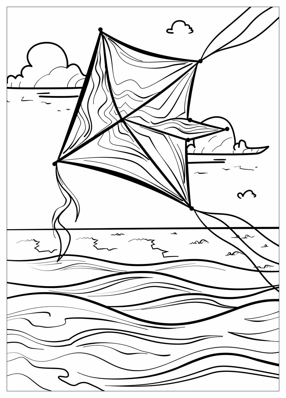 Kite Coloring Pages-5