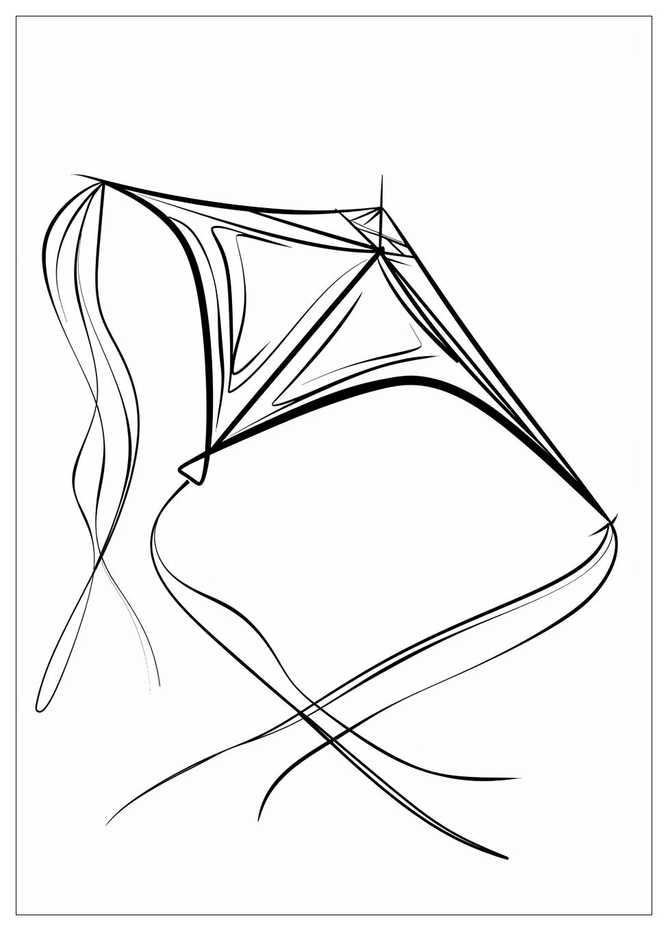 Kite Coloring Pages-6