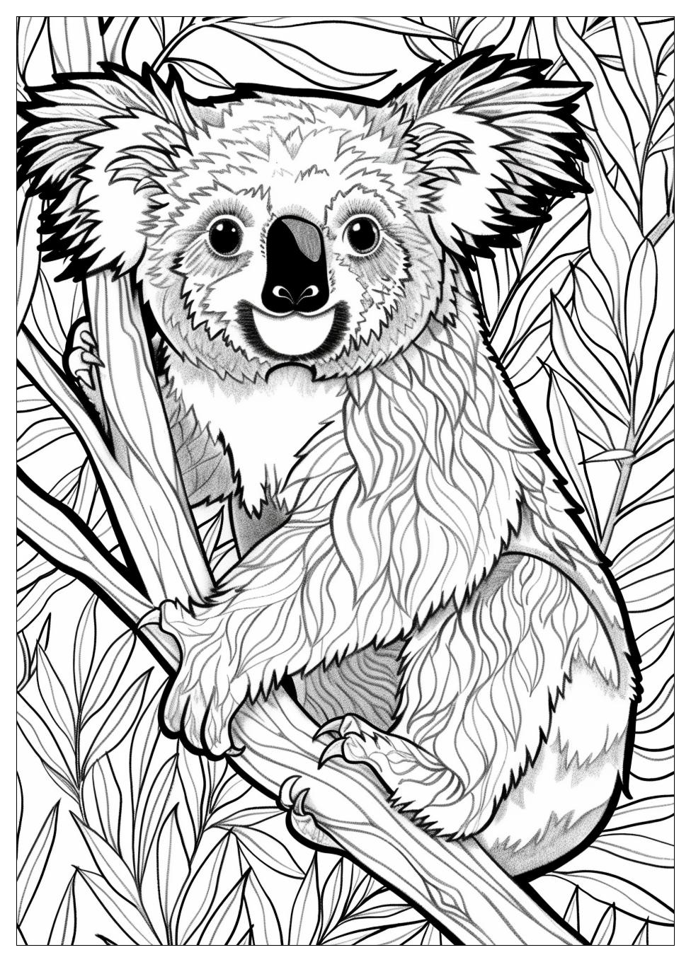 Koala Coloring Pages-1