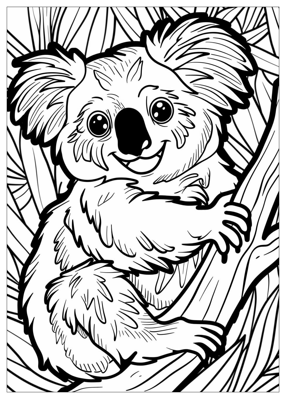 Koala Coloring Pages-3