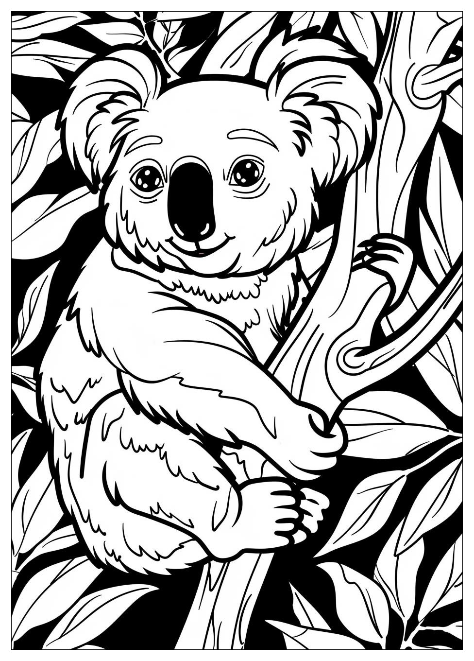 Koala Coloring Pages-4