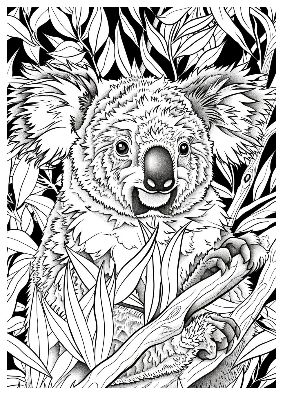Koala Coloring Pages-6