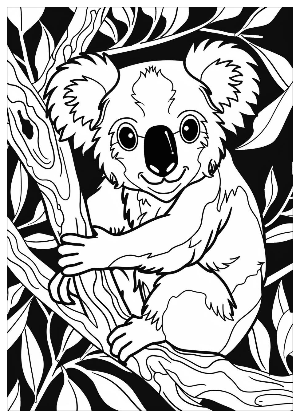 Koala Coloring Pages-8