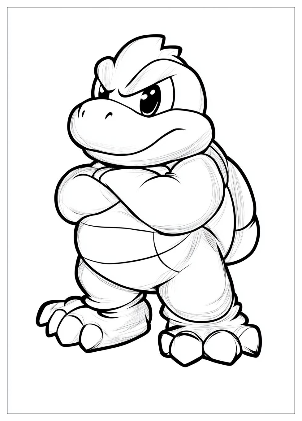 Koopa Troopa Coloring Pages-11