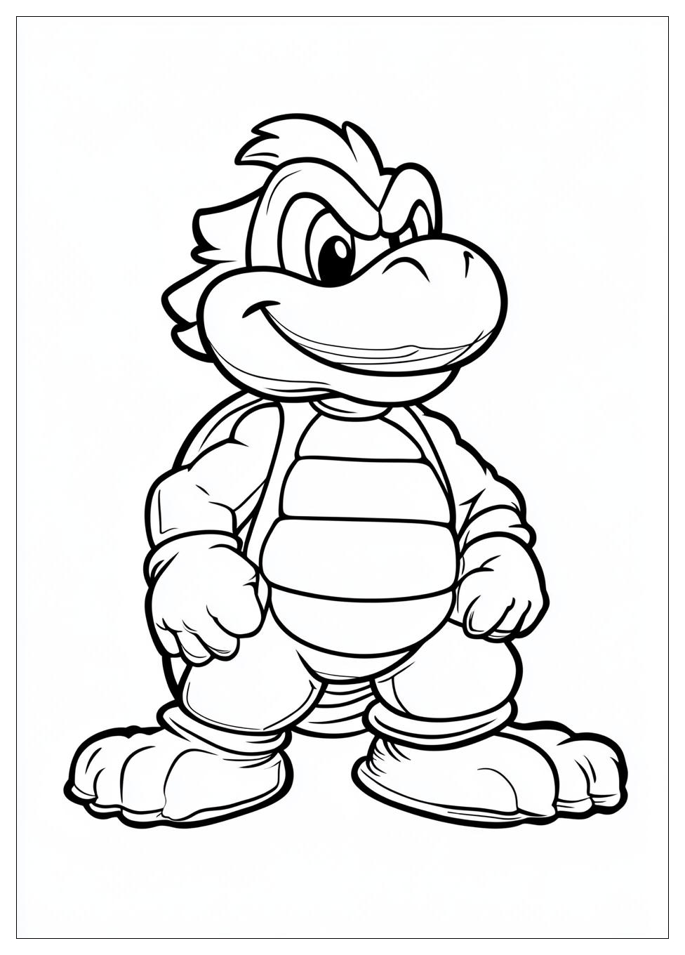 Koopa Troopa Coloring Pages-12