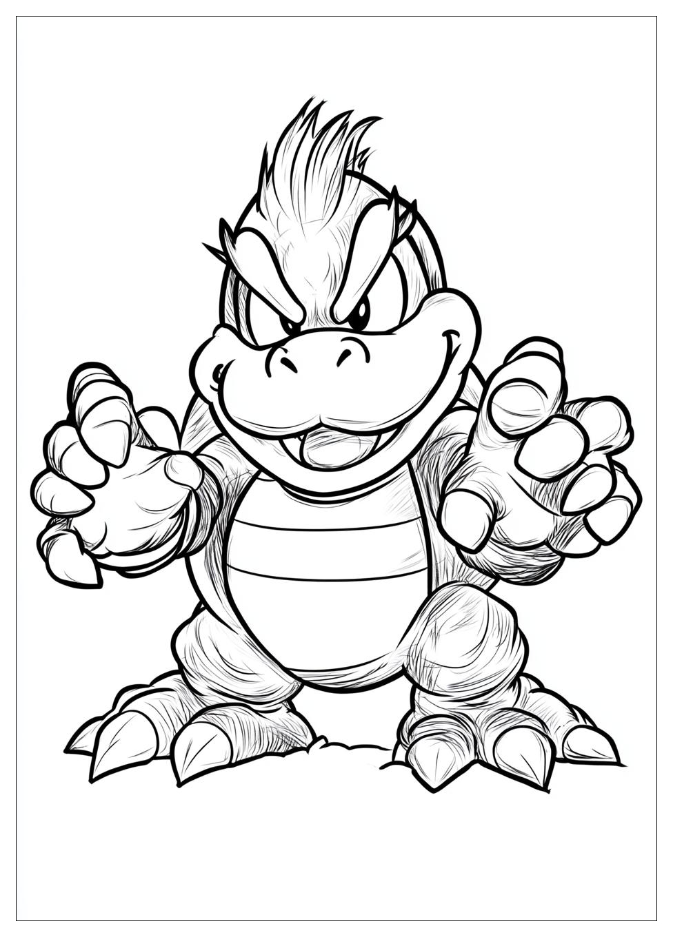 Koopa Troopa Coloring Pages-13