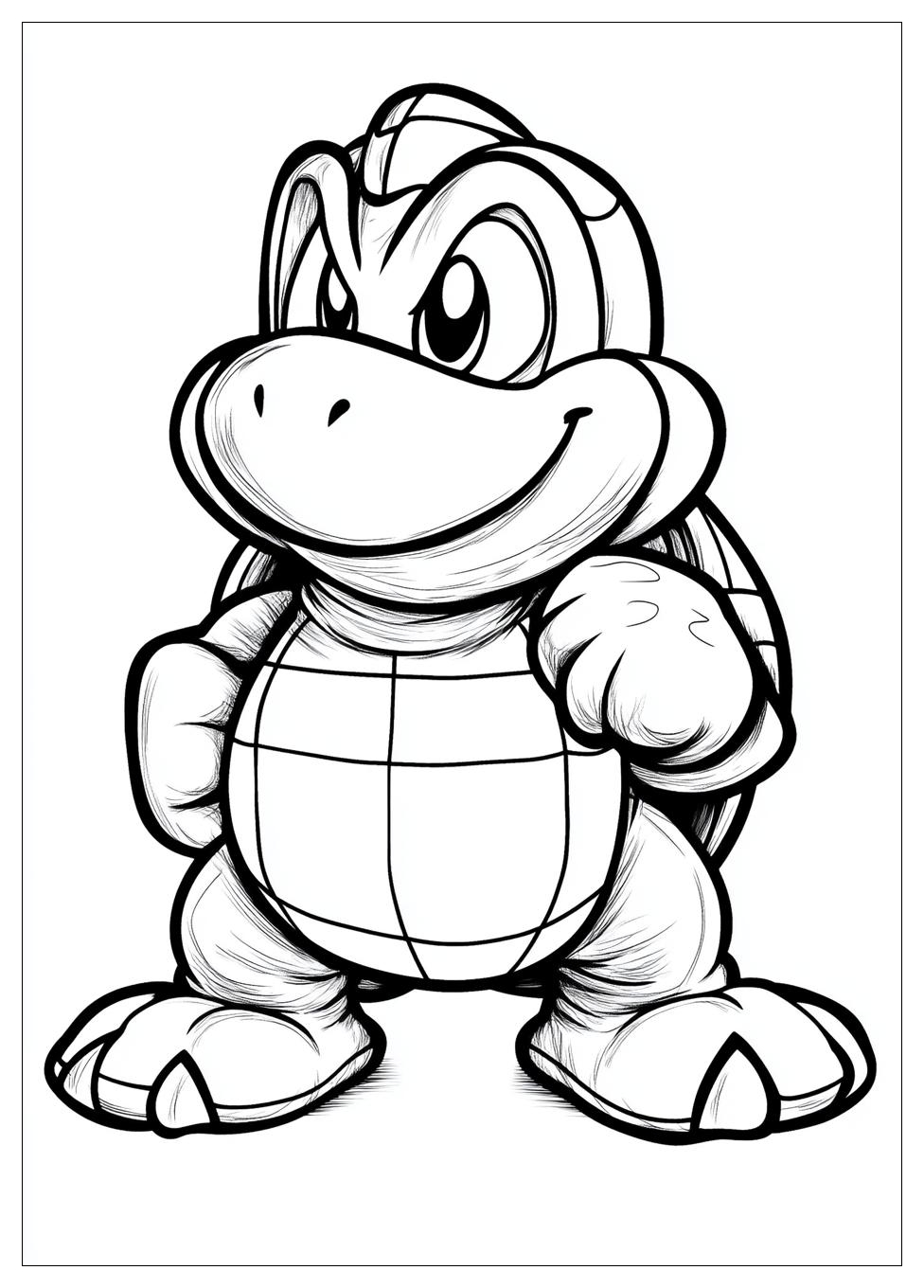 Koopa Troopa Coloring Pages-14