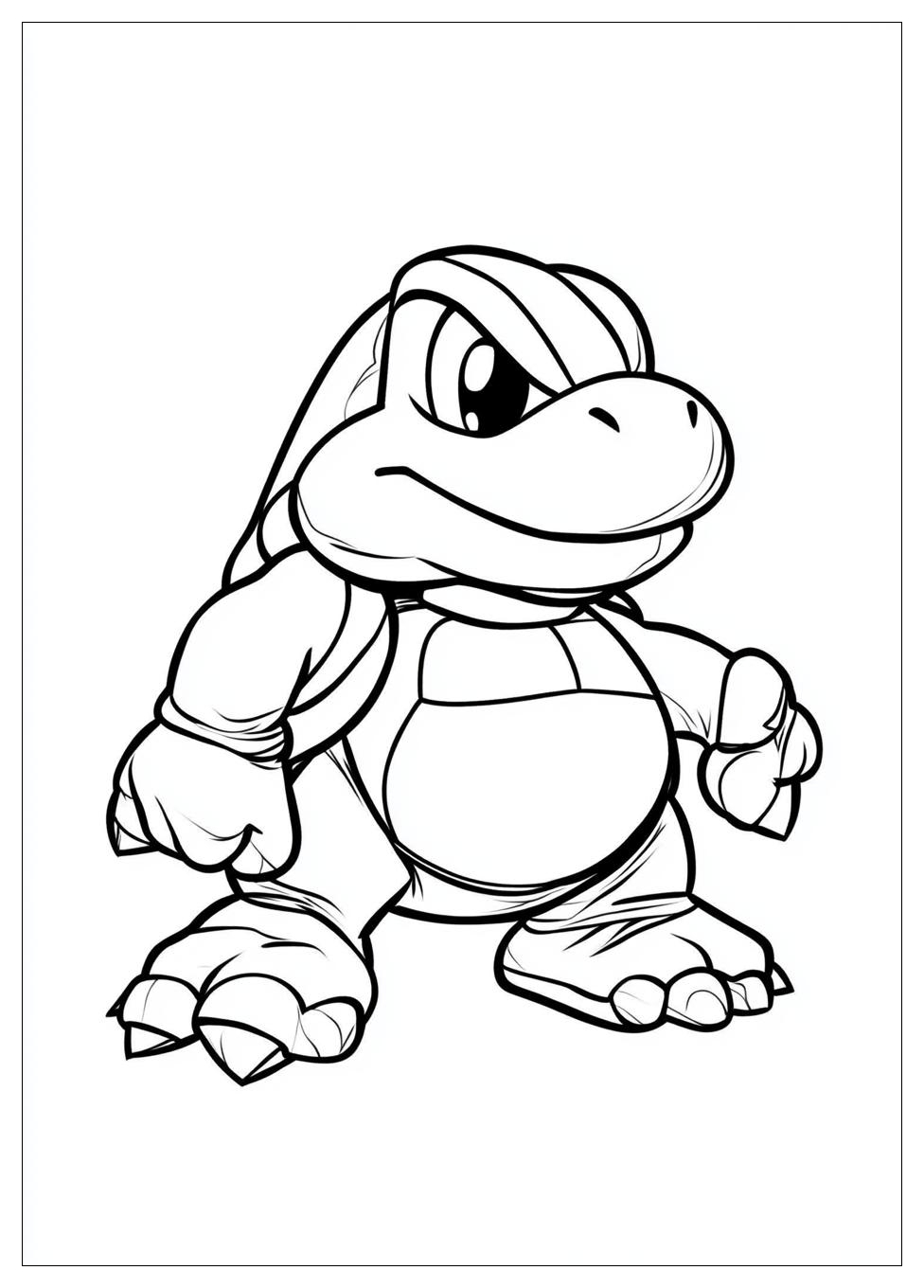 Koopa Troopa Coloring Pages-15