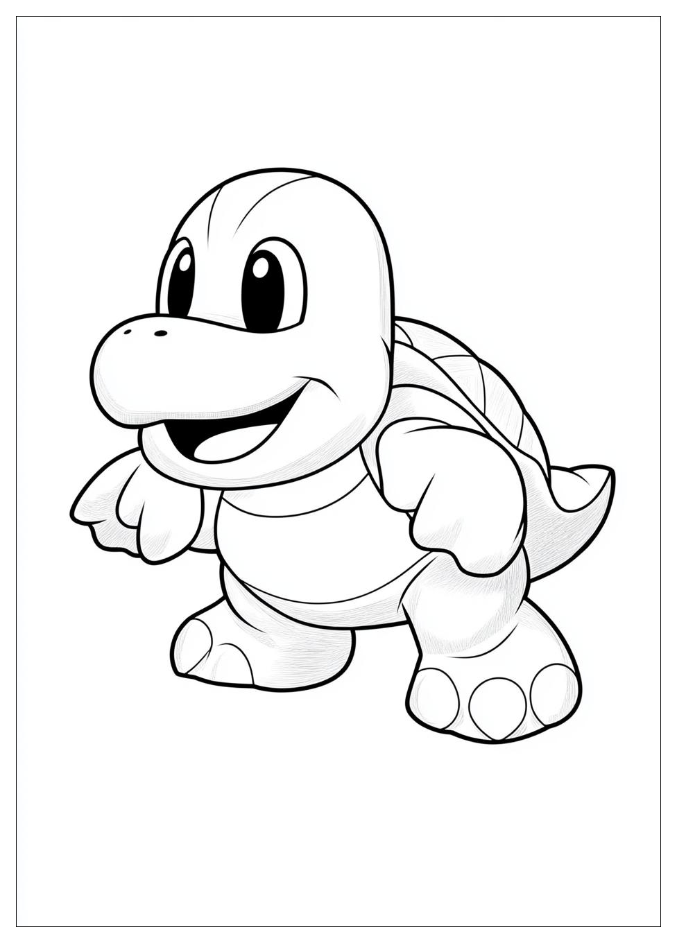 Koopa Troopa Coloring Pages-17