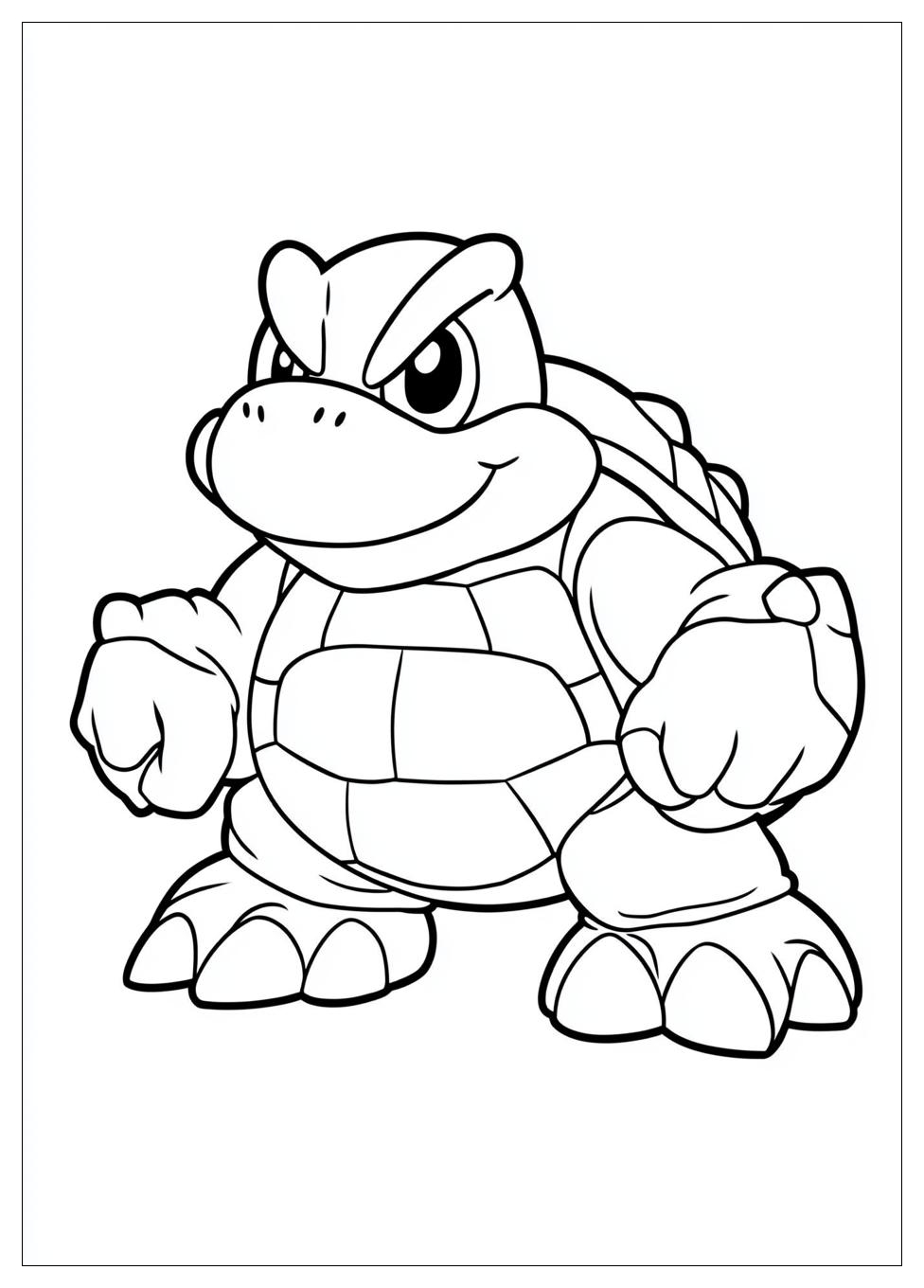 Koopa Troopa Coloring Pages-18