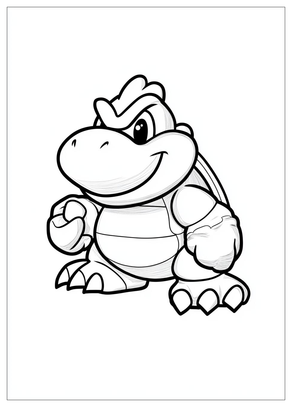 Koopa Troopa Coloring Pages-2