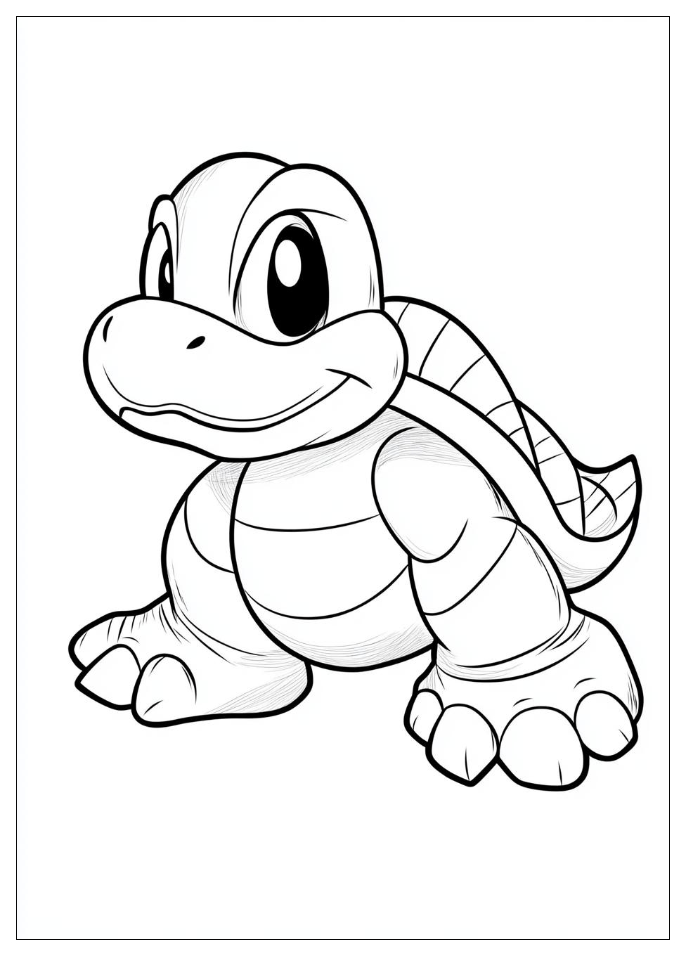Koopa Troopa Coloring Pages-20