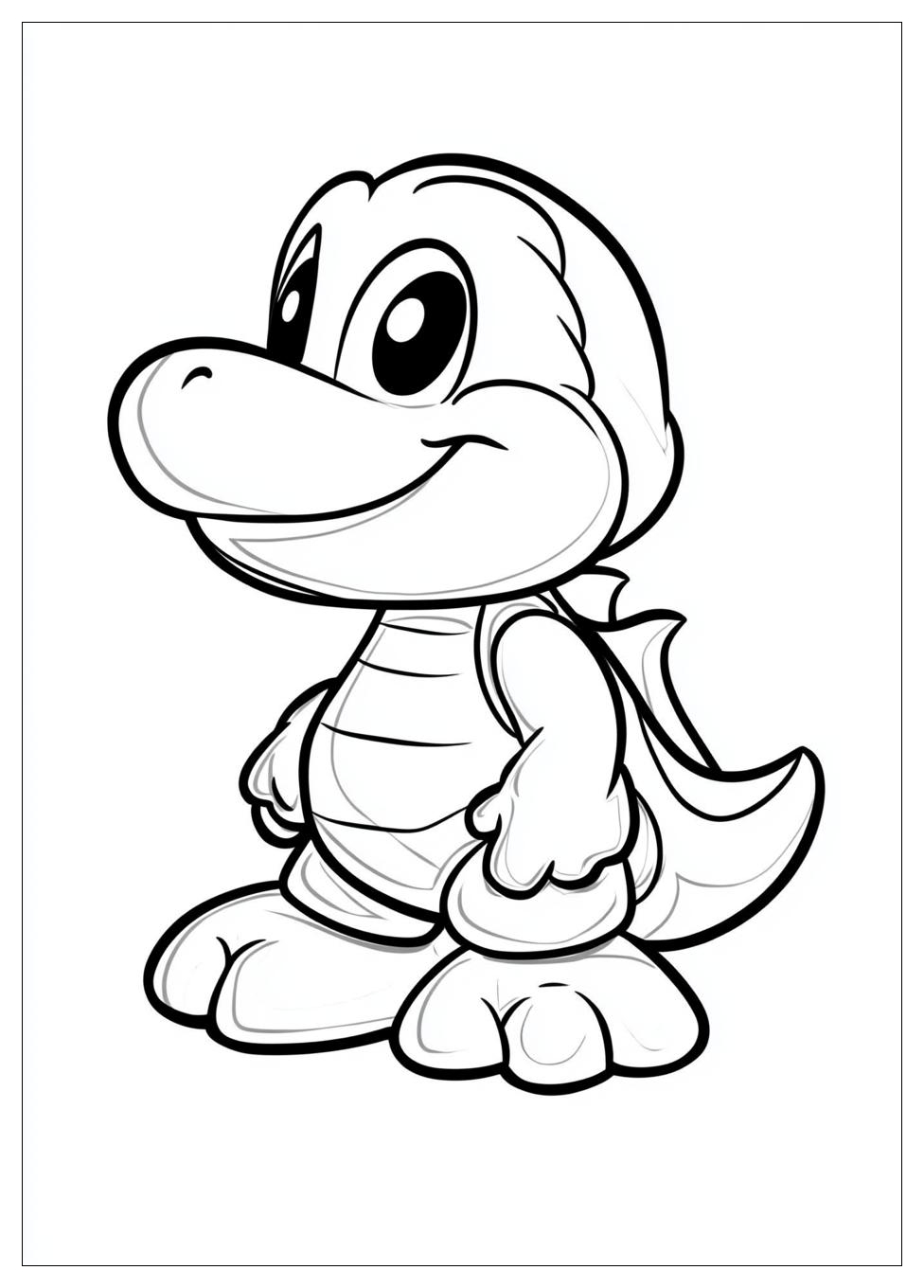 Koopa Troopa Coloring Pages-3