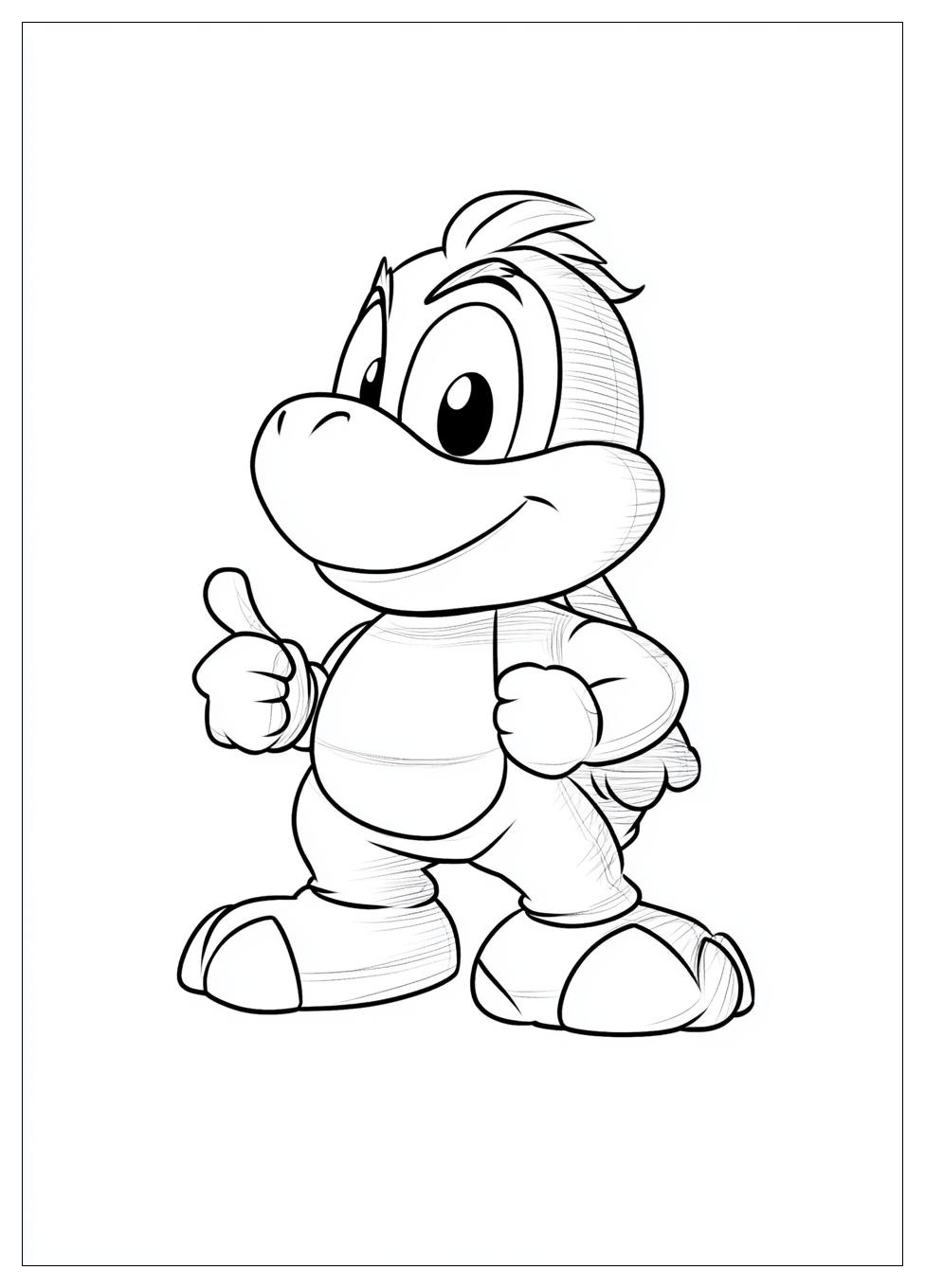 Koopa Troopa Coloring Pages-5