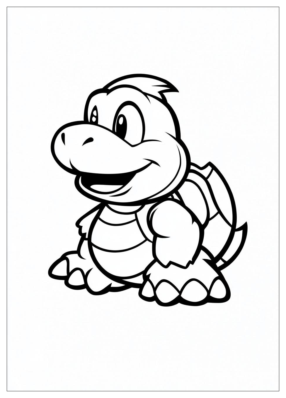 Koopa Troopa Coloring Pages-6