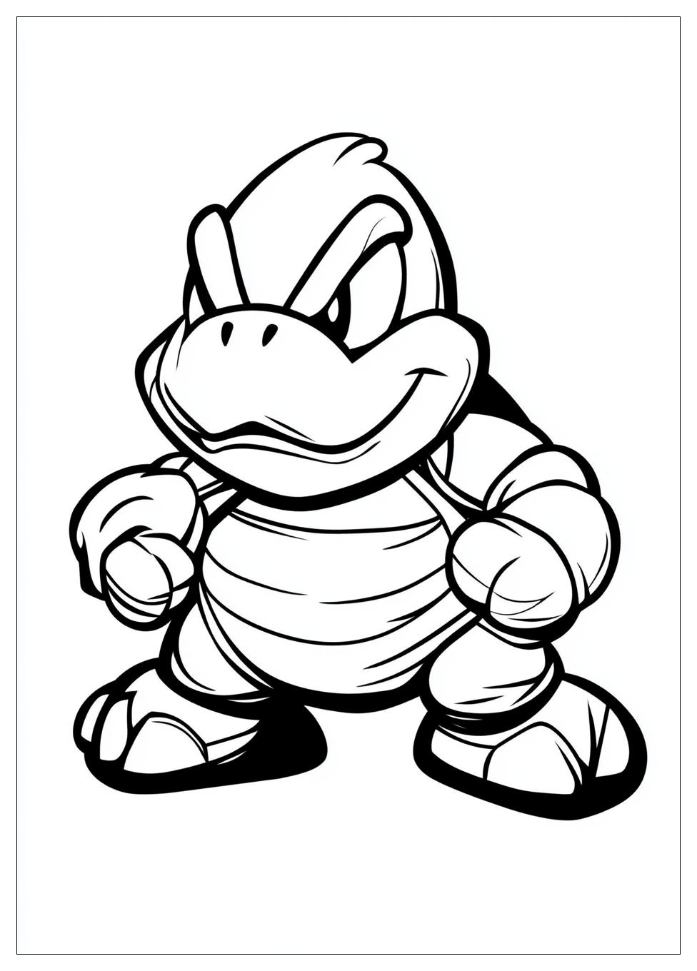 Koopa Troopa Coloring Pages-7