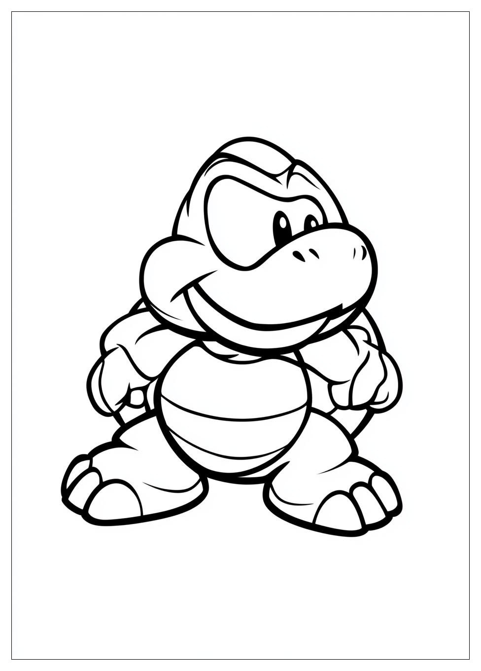 Koopa Troopa Coloring Pages-9
