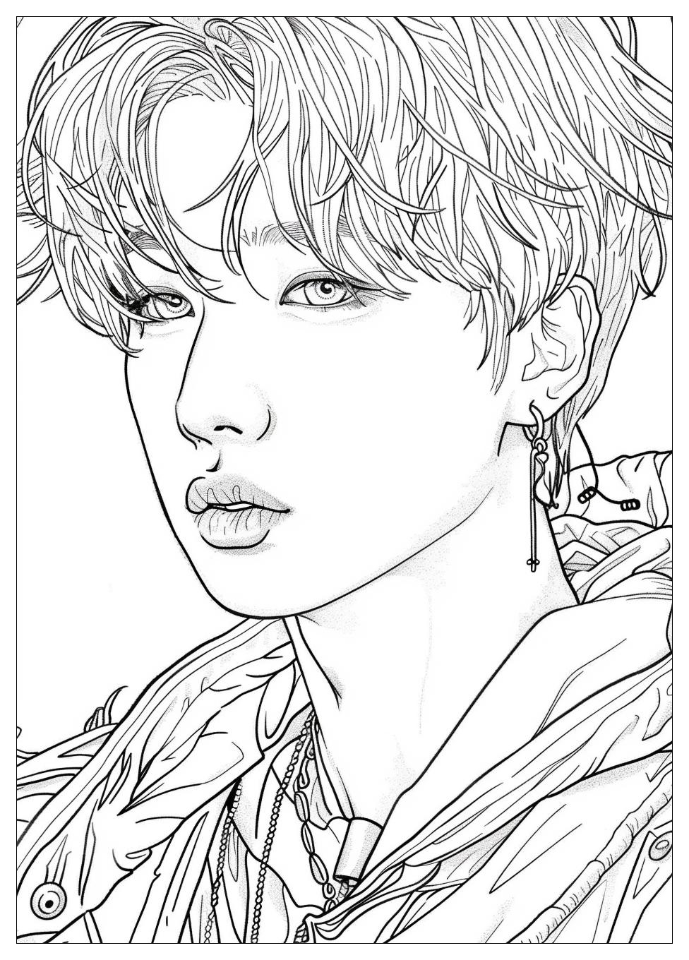 Kpop Coloring Pages-10