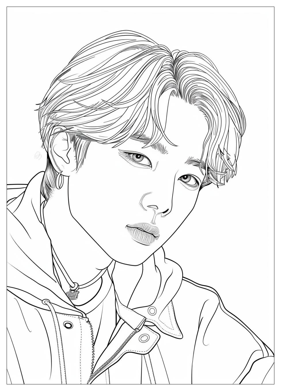 Kpop Coloring Pages-13