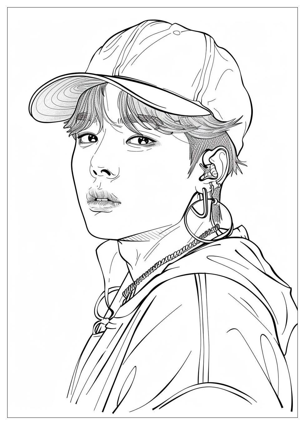 Kpop Coloring Pages-16