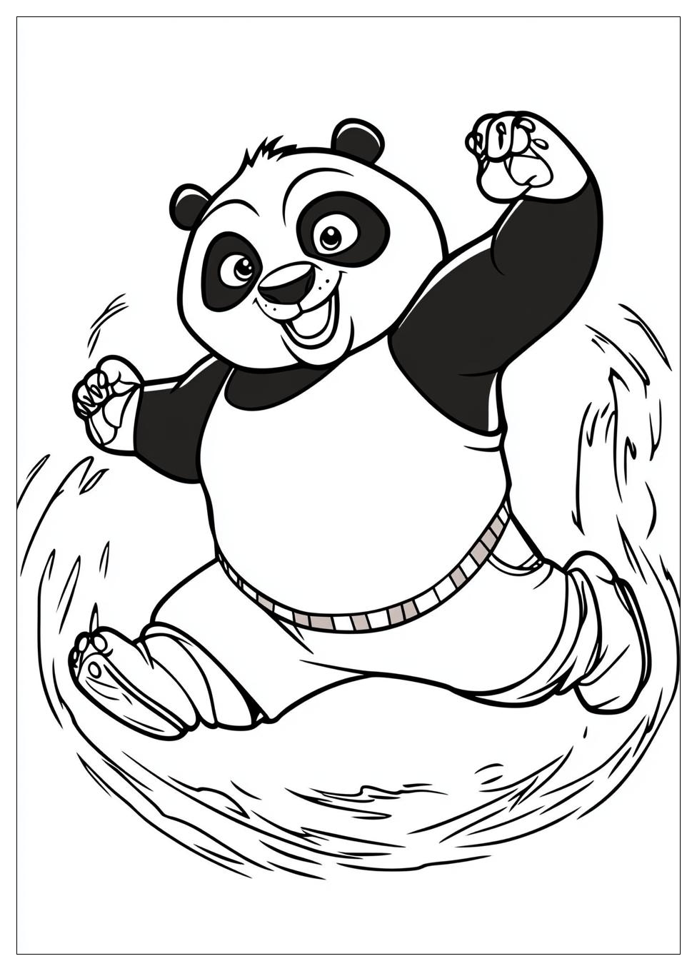 Kung Fu Panda Coloring Pages-19