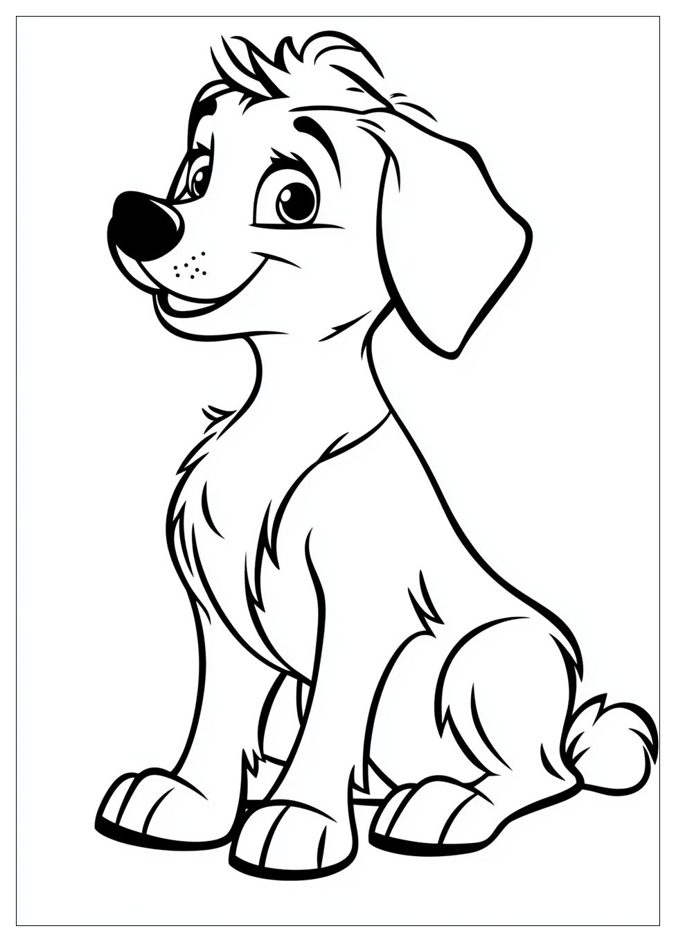 Lady And The Tramp Coloring Pages-12