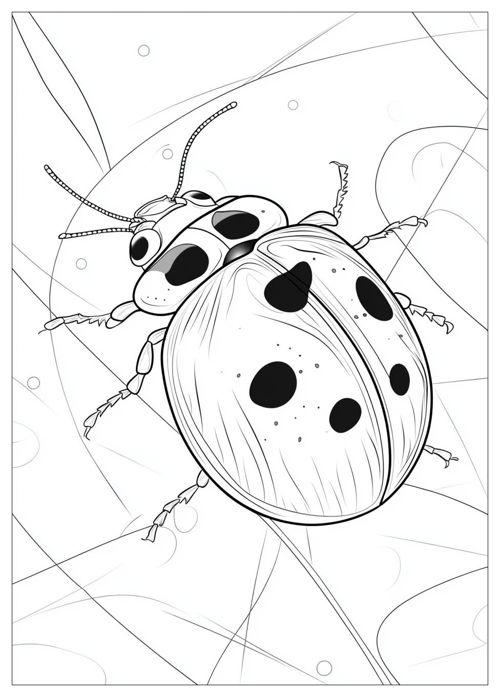 Ladybug Coloring Pages-10