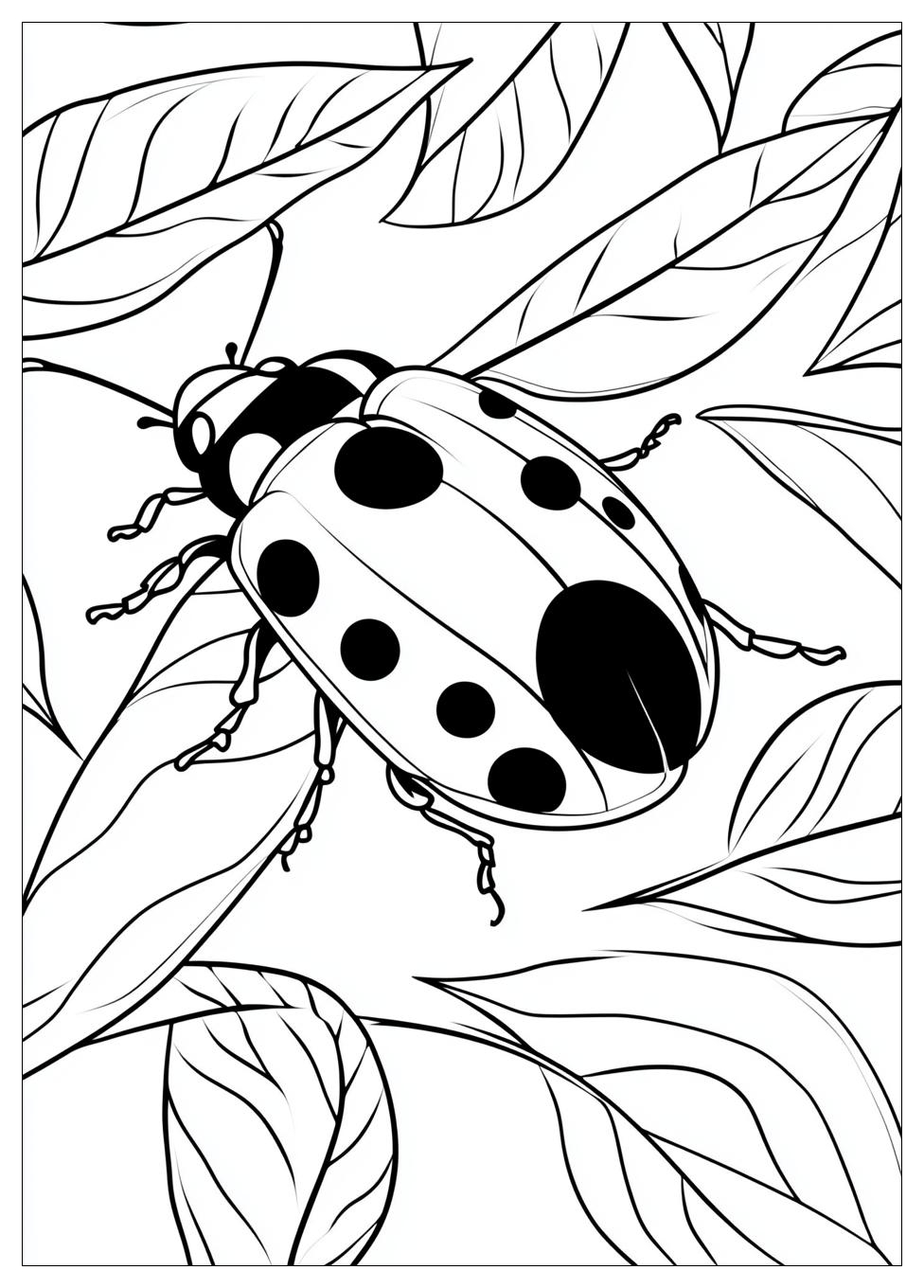 Ladybug Coloring Pages-12
