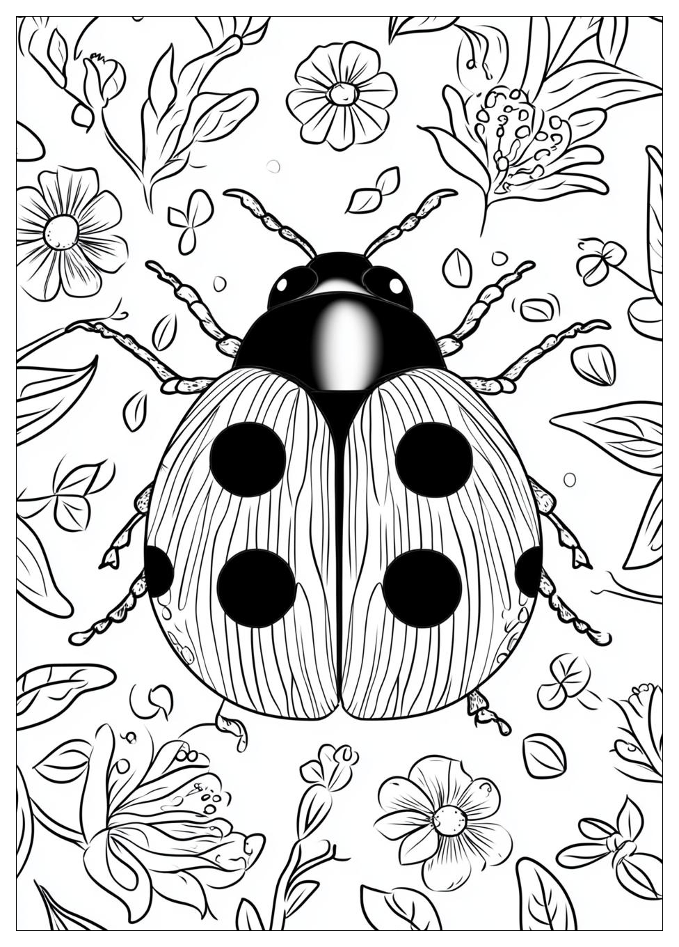 Ladybug Coloring Pages-15
