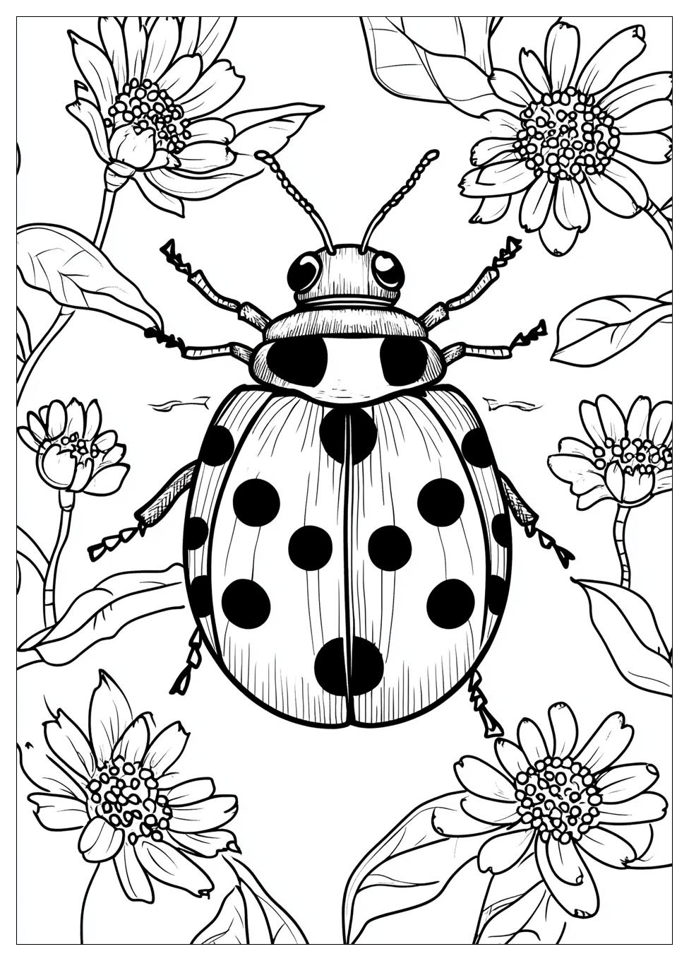 Ladybug Coloring Pages-16