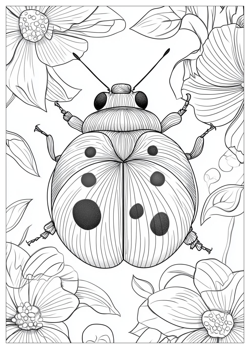 Ladybug Coloring Pages-18