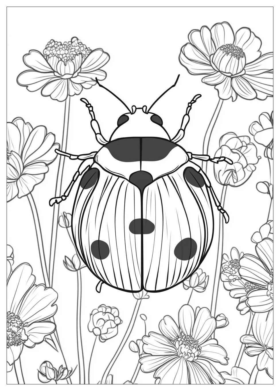 Ladybug Coloring Pages-19